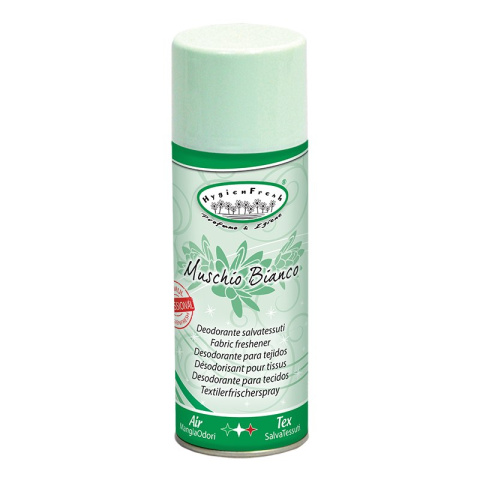 MUSCHIO BIANCO - dezodorujący spray pochłaniający zapachy - 400 ml - A73-015QU MUSCHIO BIANCO - dezodorujący spray pochłaniający zapachy - 400 ml - A73-015QU