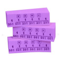 Bloczki numeryczne hydrofix - dostępne w 10 kolorach - B01-030